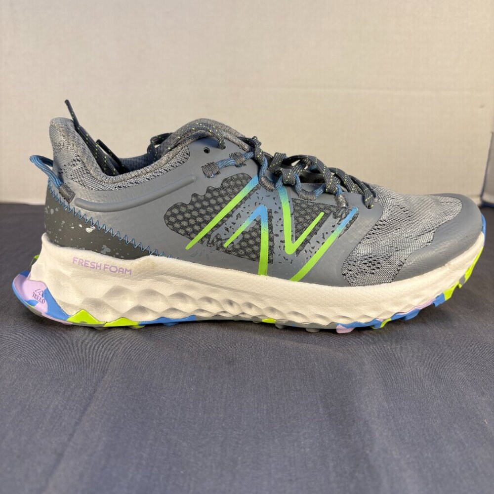 New Balance Fresh Foam Garoe W Size 9 Men's S 7.5 Gray-Blue Trail Runners